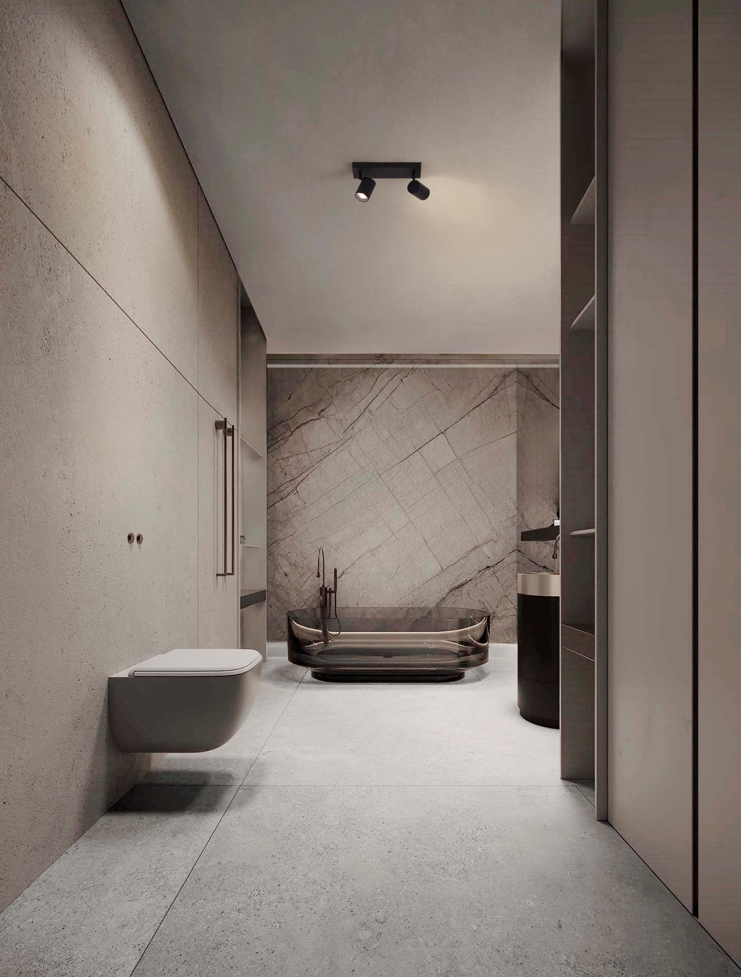 ALMA - IP44 Justerbar spot