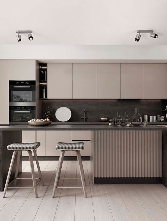 ISON - 2x Børstet Nickel Justerbar spot