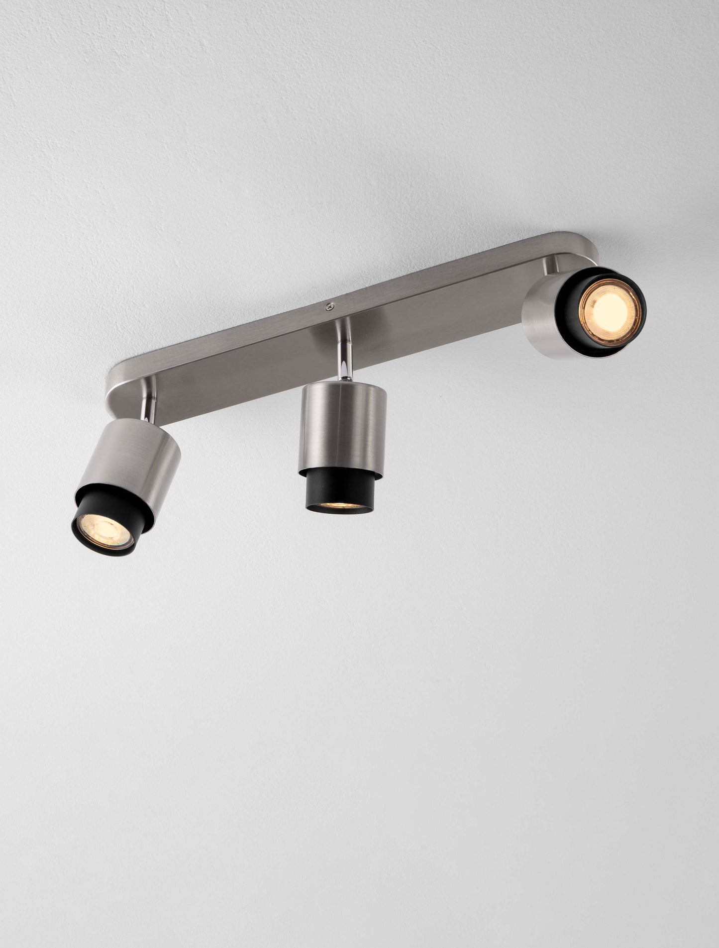 ISON - 3x Børstet Nickel Justerbar spot