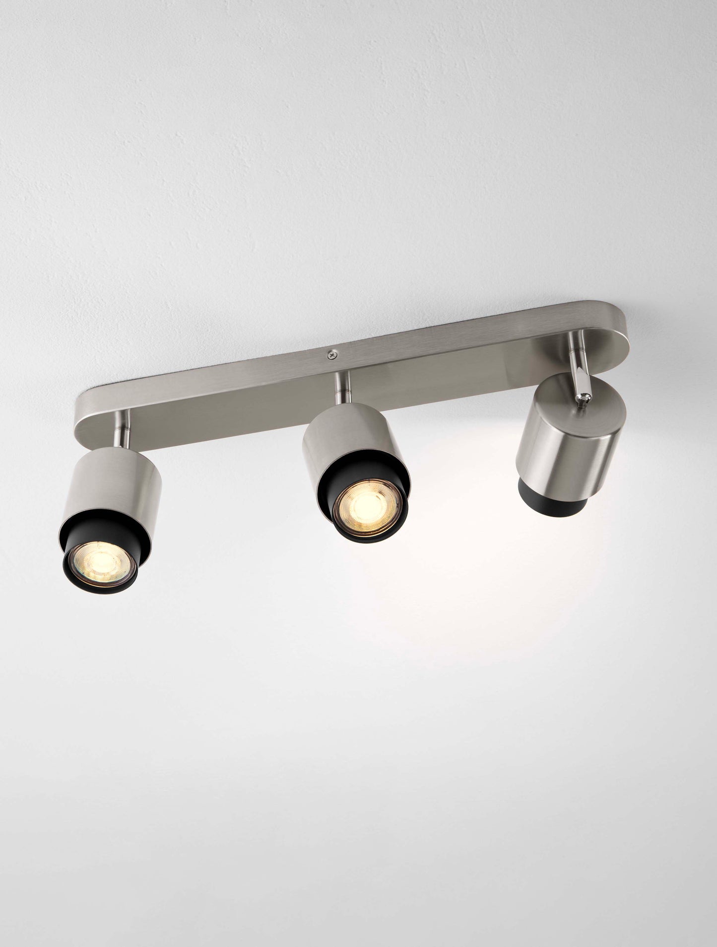 ISON - 3x Børstet Nickel Justerbar spot