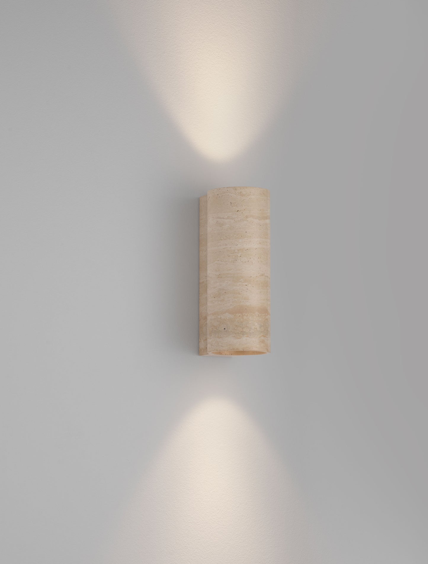 BALMA Vegglampe IP65 Beige hvit marmor travertin