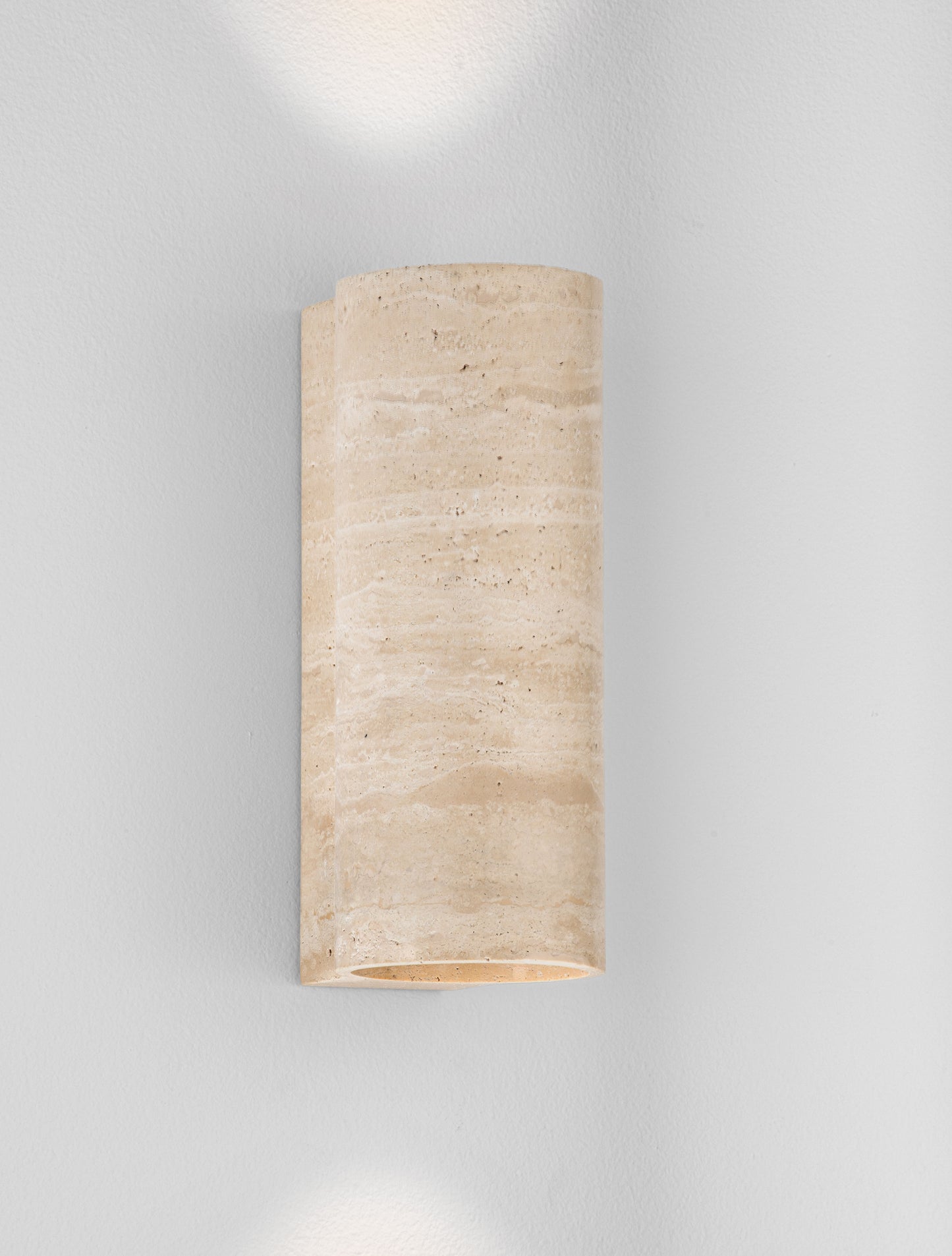 BALMA Vegglampe IP65 Beige hvit marmor travertin