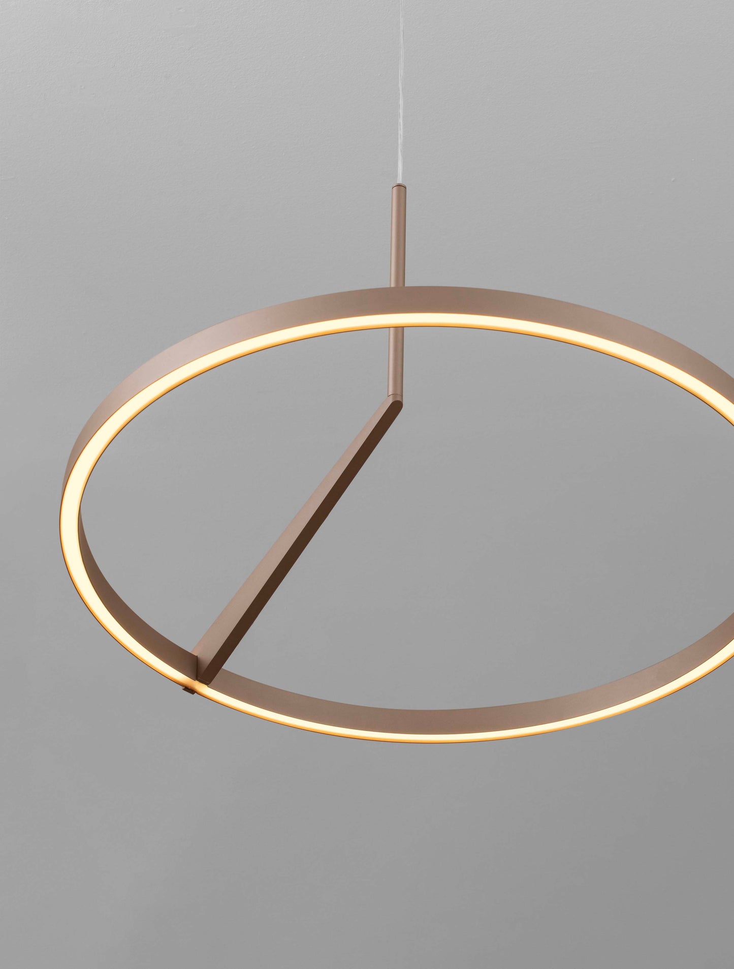 TILIA Pendellampe Ø60 "Mocca Brown"