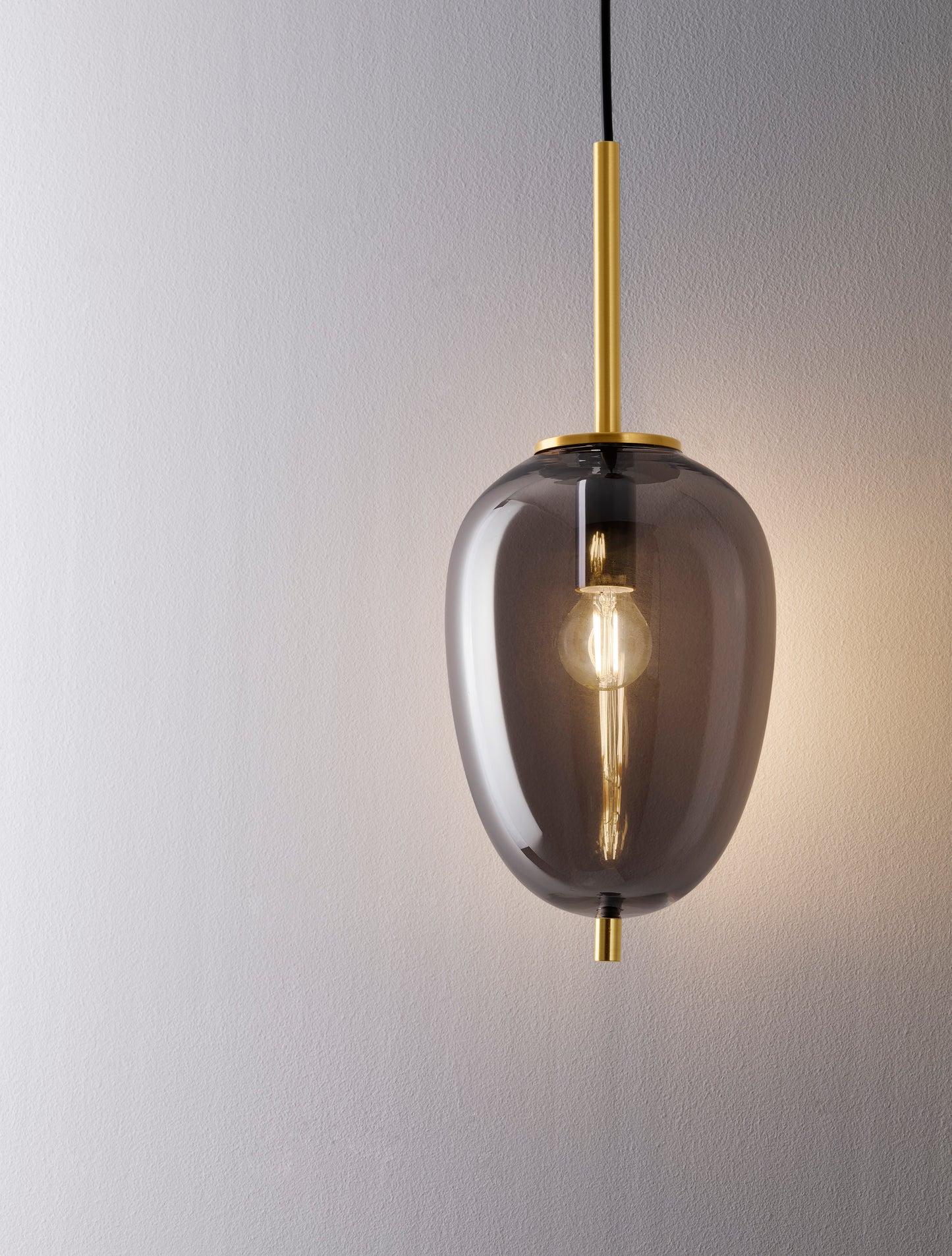 Pendellampe Lato Black & Gold