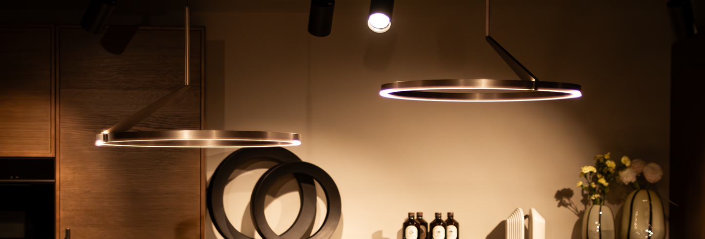 TILIA Pendellampe Ø60 Børstet Nickel