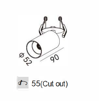 Spotlight Rind 90 ZOOM 2.7K