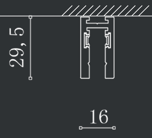Strek 7 Skinnesystem