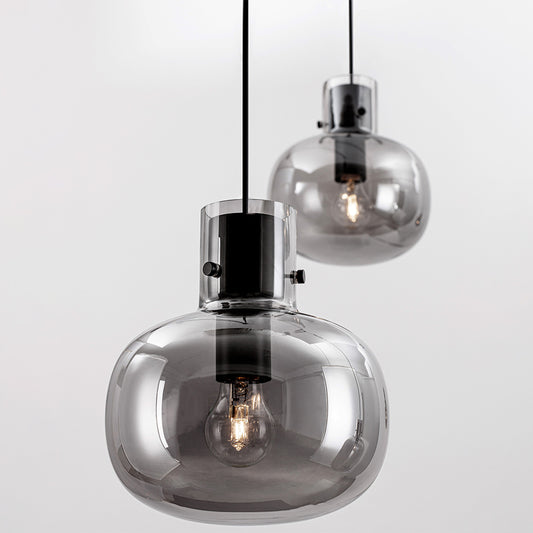 Pendellampe - CINZIA Sotet glass
