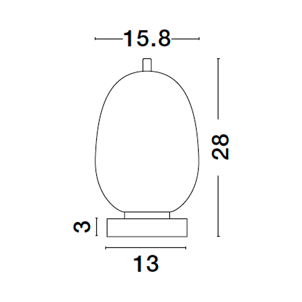 Bordlampe Lato