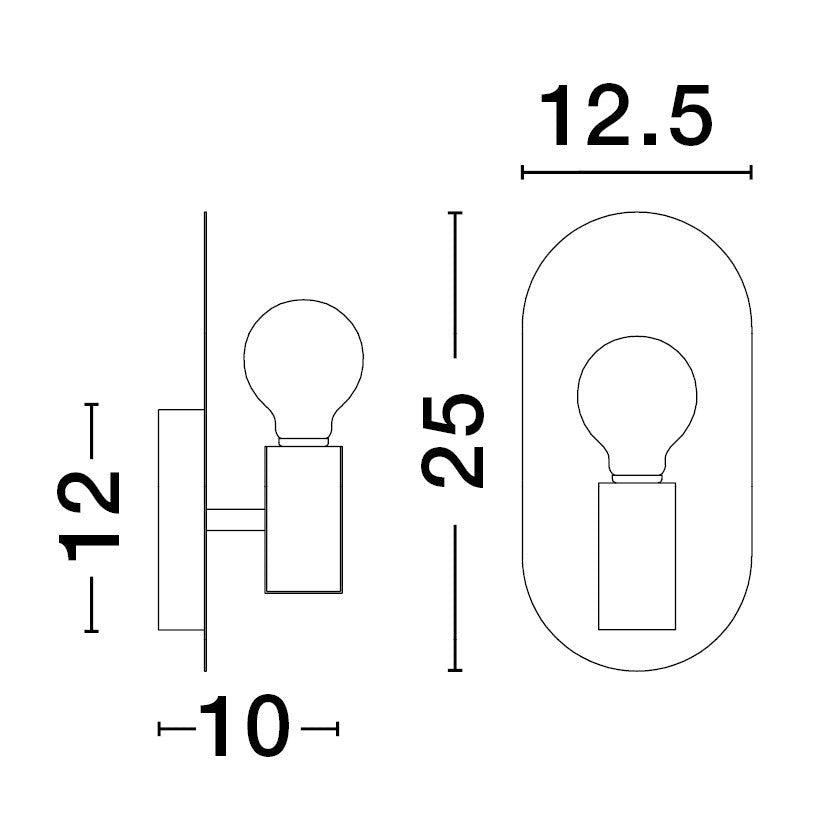 Vegglampe Royal