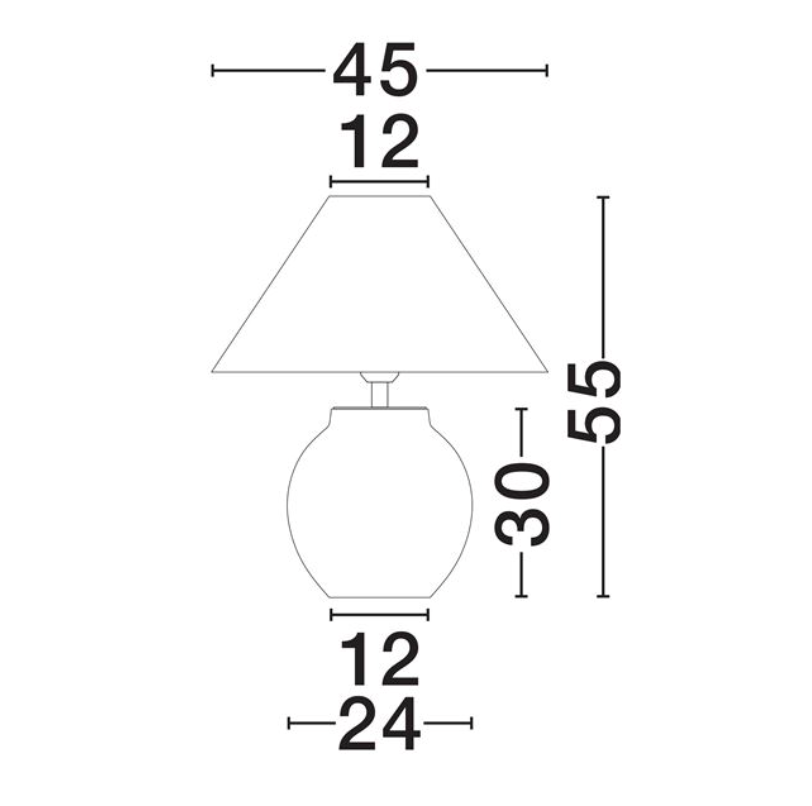 LUPE Bordlampe